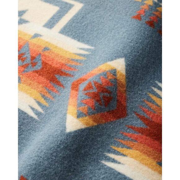 NWT Pendleton Beaver State Chief Joseph Wool Blend Blanket Slate Multi 64"x80" - Picture 6 of 14